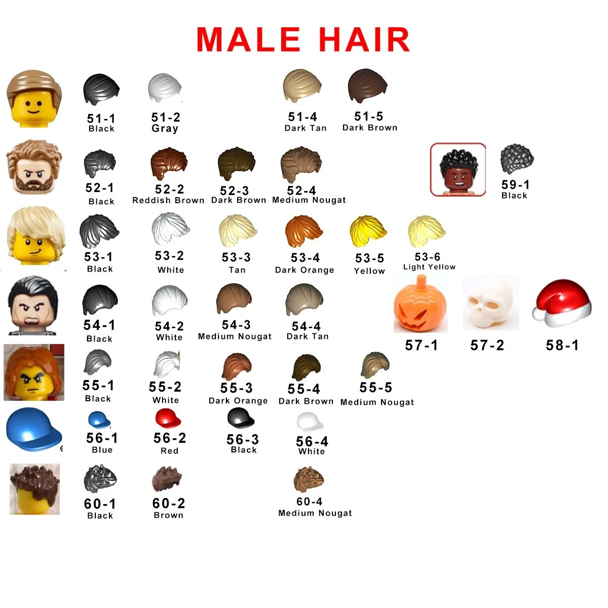 Men's hair styles