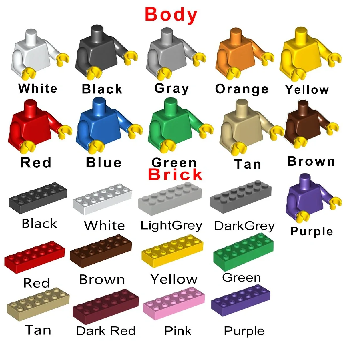 Outfit colors